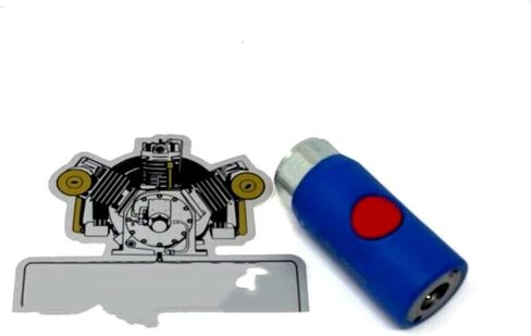 061201 URC061201 13-135 C2B 160 FOR Prevost Push Automotive Button Style safety Coupler 34cfm,1/4" female threads in Kuwait