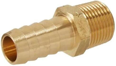 LFA-293 3/8 بوصة. بارب × 1/4 بوصة. تركيب محول خرطوم نحاسي MIP in Kuwait