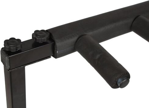 حامل عرض متعدد الفتحات ذو 7 فتحات - إطار عالمي مصمم للجيتار والحالات الكهربائية والصوتية والباس - قابل للطي ومحمول وواقي مع بطانة مضادة للانزلاق ومضادة للخدش - أسود in Kuwait