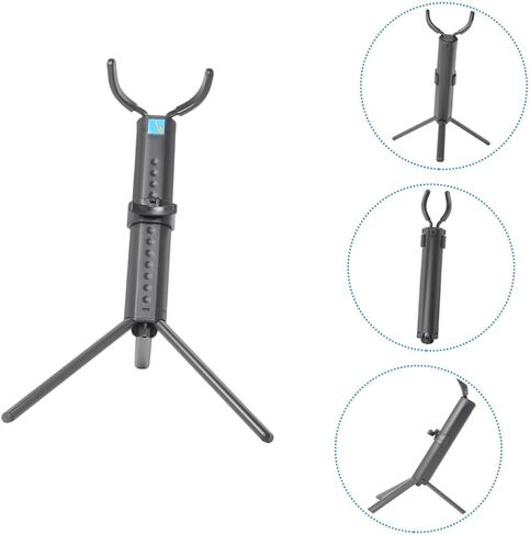Amosfun Foldable Tenor Saxophone Stand with Non-skid Base and Portable Storage Rack for Desktop Use Black Saxophone Bracket and Musical Instruments in Saudi Arabia