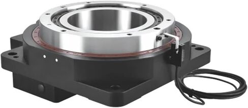 ZBT280 Hollow Rotating Platform Turntable Gearbox Reducer Ratio 10:1 18:1 for 130 Frame 1KW AC Servo Motor 1nput 24mm(Input shaft 19mm,Ratio 18 to 1) in Kuwait
