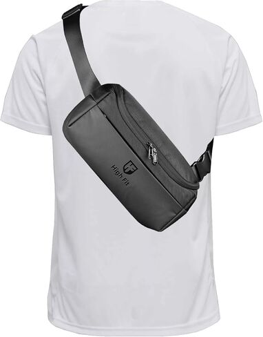 حقيبة Sling Crossbody Backpack Compact EDC Daypack للرجال أكياس كتف الصدر البسيط 11 بوصة iPad Pro M4/ iPad Air M2 in Kuwait