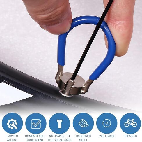Wrench Wire Adjustment Tool Bicycle Spoke Wrench Blue in Saudi Arabia