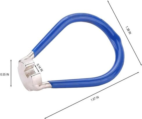 Wrench Wire Adjustment Tool Bicycle Spoke Wrench Blue in Saudi Arabia