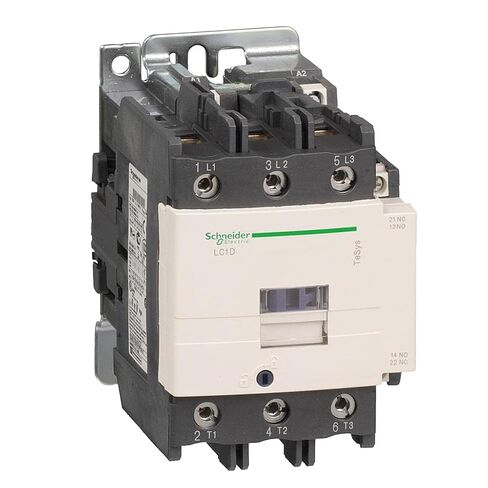 موصل شنايدر إلكتريك LC1D80M7 TeSys D، 3P AC-3، <=440V 80A، ملف 220V AC، 50/60 هرتز in Saudi Arabia