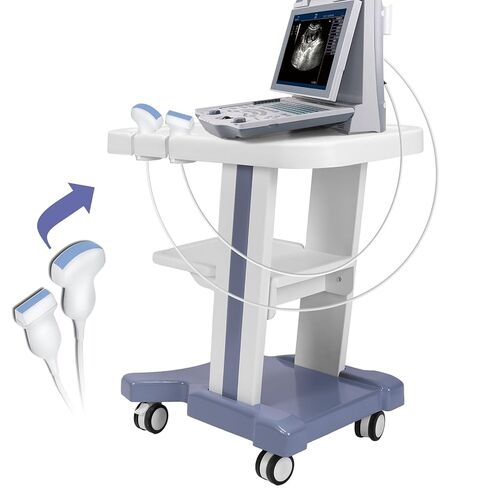 عربة ترولي متنقلة بعجلات تدور 360 درجة، محطة عمل متنقلة من 3 طبقات، عربة الموجات فوق الصوتية لعيادات الأسنان والمستشفيات وصالونات التجميل in Kuwait