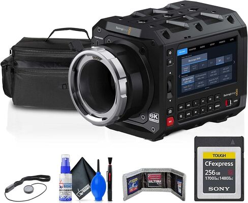 تصميم Blackmagic Pyxis 6k الكاميرا ذات الإطار الكامل مربع سينما (Leica L) (Cinecamcpyxa60lfl) + 256GB CFEXPRESS TYPE in Kuwait