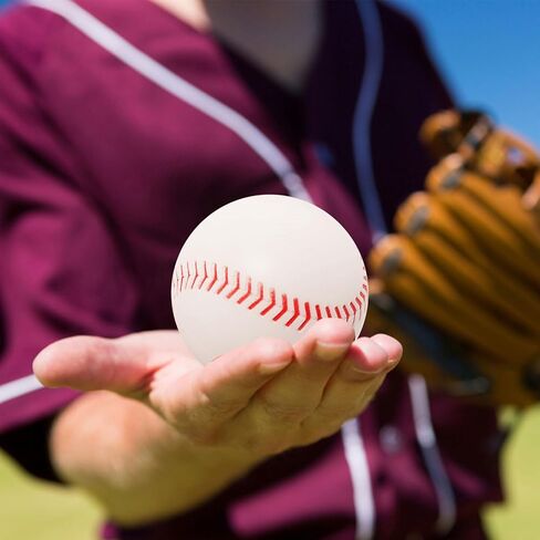 GKK 12pack آلة رمي البيسبول 9 بوصة 3.5 أوقية بو مادة الكرة للمراهقين لممارسة الضرب والميدان in Kuwait