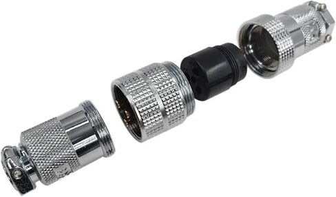 GX25 موصل كابل التوصيل شفة 20A 2-pin 3-pin 4-pin 5-pin 6-pin 8-pin 12-pin DF25 موصل دائري (12PIN مستدير) in Saudi Arabia