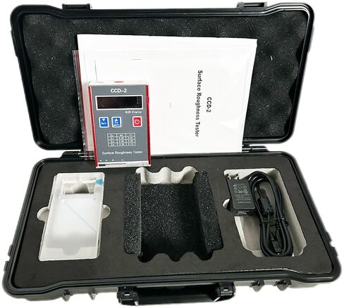 Portable Surface Roughness Testers Surface Roughness Meter with Measuring Range Ra, Rq 0.05~15.0μm; Rz,Rt 0.1~50.0μm Suitable for Most Materials, Both Metal and Non-Metallic Surface in Saudi Arabia