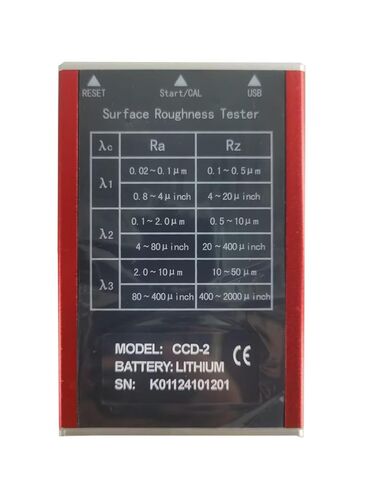Handheld Surface Roughness Tester Surface Roughness Machine with 4 Testing Parameters Ra, Rz, Rq, Rt Measuring Range Ra, Rq 0.05~15.0μm; Rz,Rt 0.1~50.0μm Indication Accuracy 0.01μm in Saudi Arabia