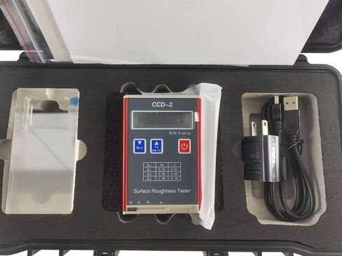 Handheld Surface Roughness Tester Surface Roughness Machine with 4 Testing Parameters Ra, Rz, Rq, Rt Measuring Range Ra, Rq 0.05~15.0μm; Rz,Rt 0.1~50.0μm Indication Accuracy 0.01μm in Saudi Arabia