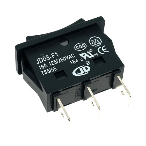 KCD4-3NC 16A in-Out Rocker Switch 3 Pins 3 Positons Double Side Momentary in Saudi Arabia