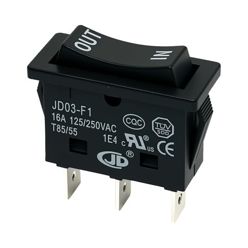 KCD4-3NC 16A in-Out Rocker Switch 3 Pins 3 Positons Double Side Momentary in Saudi Arabia