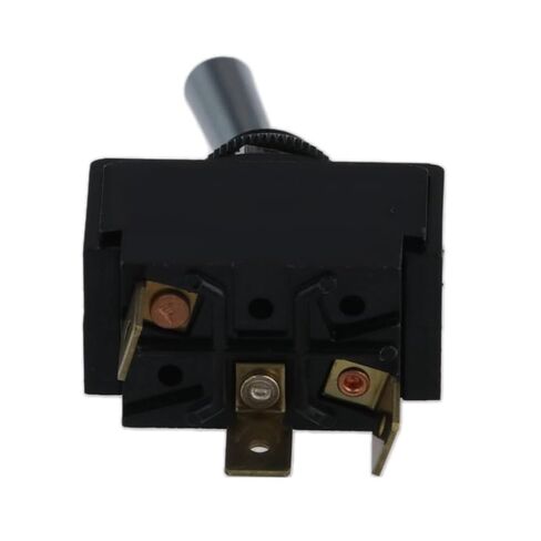 Nibras Toggle Rocker Switch LT-1511-610-012 SPST تشغيل/إيقاف، Snapkap مضاء باللون الأحمر، توصيل سريع ثلاثي الأطراف، حامل لوحة 0.5 بوصة، 3/4 حصان، 15 أمبير 125 فولت تيار متردد / 10 أمبير 250 فولت تيار متردد / 15 أمبير 12-28 فولت تيار مستمر، مدرج في قائمة C in Kuwait