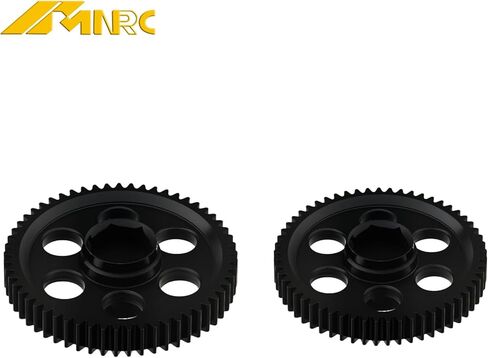40Crmo الصلب 2 قطعة 57T 59T تحفيز والعتاد 0.5 متر ل Arrma 1/18 الجرانيت جروم 1/14 موهافي تايفون جروم 2s سلسلة ترقيات جزء in Saudi Arabia