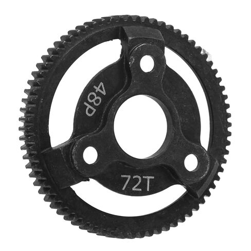 Spur Gears, RC Steel Spur Gear 48P Steel Spur Gear Hardened RC Steel Spur Gear Set Metal Spur Gear with Gasket and Screw for Traxxas Slash 2WD 1/10 RC Car Upgraded Parts (86T) in Saudi Arabia