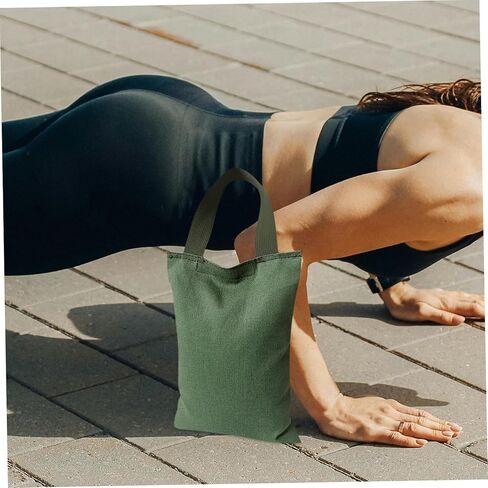 Kisangel 2kg Weighted Sandbag with Handle Exercise Equipment for Yoga Dance and Fitness Training Versatile Fillable Bag for Custom Weight Management Workouts in Saudi Arabia