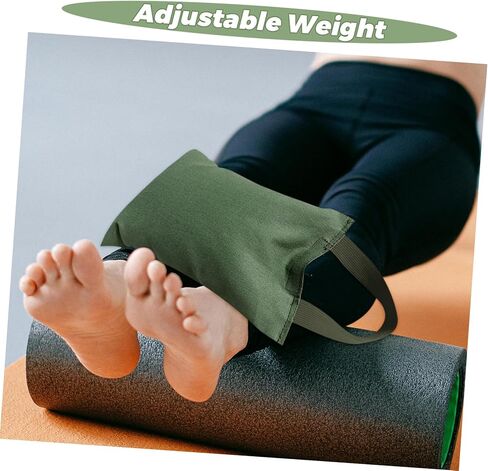 Kisangel 2kg Weighted Sandbag with Handle Exercise Equipment for Yoga Dance and Fitness Training Versatile Fillable Bag for Custom Weight Management Workouts in Saudi Arabia