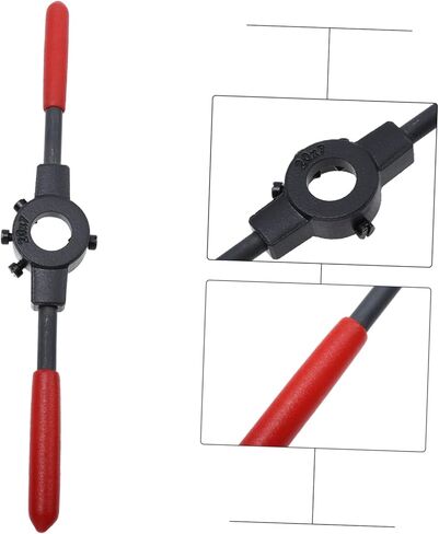 Holibanna 1pc Die Stock Spanner Tool Manual Round Die Holder for Steel Threading Applications Precision Construction for Efficient Thread Cutting in Saudi Arabia