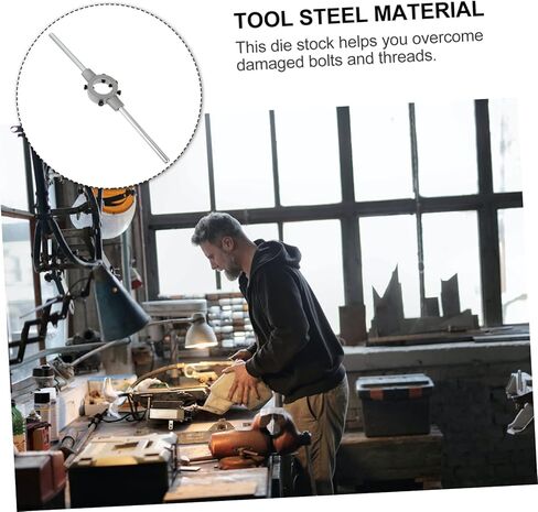 Precision Die Stock Holder Wrench Adjustable Threading Tool for DIY Projects or Professional Use in Saudi Arabia