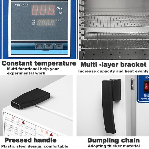 Electric Constant Temperature Oven, 16L Lab Drying and Heating Oven, 220/Rt+5-300℃ with Controllable Intelligent Instrument, Digital Forced Air Convection Drying Oven,101 in Saudi Arabia