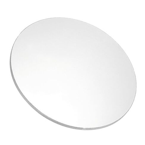 PATIKIL 1060 Aluminum Sheets and Plates, Dia.150mm / 5.91mm Thick 1/4" (3 Gauge) Aluminum Metal Discs Stamping Blanks for Crafting Industry Metal Stamping, Silver Tone in Saudi Arabia