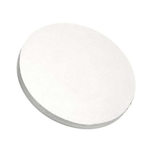 PATIKIL 1060 Aluminum Sheets and Plates, Dia.150mm / 5.91mm Thick 1/4" (3 Gauge) Aluminum Metal Discs Stamping Blanks for Crafting Industry Metal Stamping, Silver Tone in Saudi Arabia