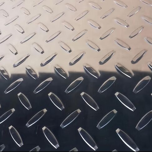 48 × 96 × 0.039 بوصة لفة من الألومنيوم الماس لوحة الصفائح المعدنية، الألومنيوم لوحة فقي الماس DIY بها بنفسك والاستخدام المشترك in Kuwait