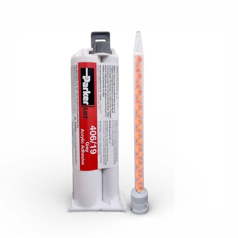 Lord 406/19 Fast Setting Acrylic Adhesive, 6-10 Minute Working Time, Temperature Resistant, Non-Sag, 4:1 Mix Ratio in Kuwait