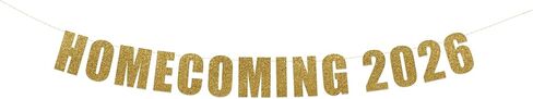 Homecoming 2025 banner - HOCO banner, School Homecoming Decoration,School dance Hanging letter sign (Customizable) in Saudi Arabia