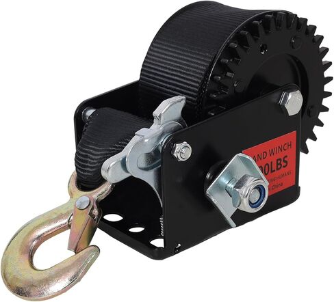 ونش يدوي بوزن 600 رطل مع كابل فولاذي بطول 26 قدمًا، ونش مقطورة قارب عالي التحمل، ونش يدوي بسقاطة 3.1:1 ثنائي الاتجاه للقوارب والمركبات ATV ومقطورة المرافق in Kuwait