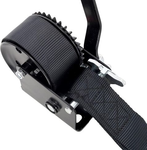 ونش يدوي بوزن 600 رطل مع كابل فولاذي بطول 26 قدمًا، ونش مقطورة قارب عالي التحمل، ونش يدوي بسقاطة 3.1:1 ثنائي الاتجاه للقوارب والمركبات ATV ومقطورة المرافق in Kuwait