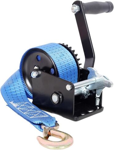 ونش مقطورة قارب 800 رطل، ونش يدوي عالي التحمل مع حزام وخطاف بطول 19.6 قدم، نسبة تروس 3.1:1 ونش يدوي بسقاطة في اتجاهين للقارب، ATV، المقطورة والتزلج النفاث in Kuwait