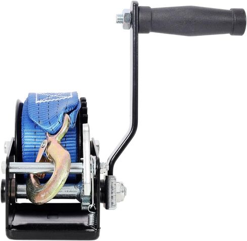 ونش مقطورة قارب 800 رطل، ونش يدوي عالي التحمل مع حزام وخطاف بطول 19.6 قدم، نسبة تروس 3.1:1 ونش يدوي بسقاطة في اتجاهين للقارب، ATV، المقطورة والتزلج النفاث in Kuwait