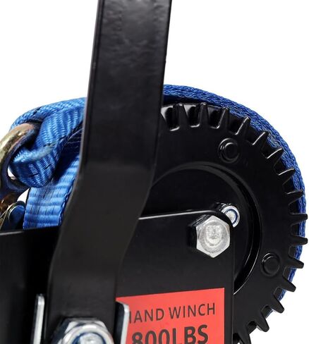 ونش مقطورة قارب 800 رطل، ونش يدوي عالي التحمل مع حزام وخطاف بطول 19.6 قدم، نسبة تروس 3.1:1 ونش يدوي بسقاطة في اتجاهين للقارب، ATV، المقطورة والتزلج النفاث in Kuwait