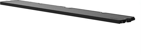 Suncast Horizontal or XL Vertical Shed Shelf Kit, Space Saving Shelving for Wall Mount Outdoor Storage Structures, 67" W x 10.25" D x 1.25" H, Black in Kuwait