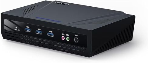 HISTTON Mini PC Windows 11 Pro, Core i9-11900H 8 Cores 16 Threads up to 4.90GHz Desktop PC, 16GB RAM 512GB NVMe SSD, Wi-Fi5 BT4.2, 4K Triple Display, WOL PXE Auto Power on, Gaming PC, Mini Computers in Kuwait
