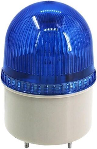 Small Flashing Warning Light Strobe Signal Lamp Led 12V 24V 220V Silent Emergency Flash Beacon Pilot Light Blue Red Orange Green(Green led 12VDC) in Saudi Arabia