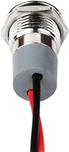 ضوء إشارة معدني FXB12F-LED مصباح مؤشر الطاقة الصغير مقاوم للماء IP67 12 فولت 24 فولت 220 فولت أحمر، أخضر، أصفر، أبيض 12 مم (GREEN-3-6VACDC) in Kuwait
