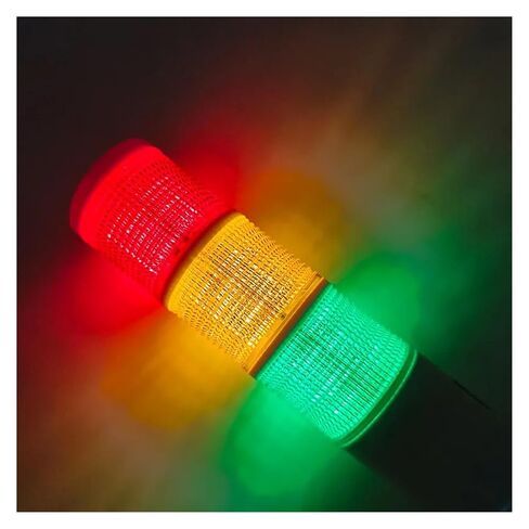 Multi Layer Warning Light Machine Tool Three Color LED Signal Lighthouse Sound Alarm(Steady-Sound 220V) in Saudi Arabia