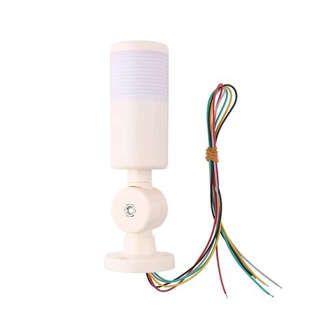 DC 12V 24V Signal Warning Light 3-Colors Green Red Yellow Indicator LED Security Alarm Flashing/Steady(DC24V Flash Light) in Saudi Arabia
