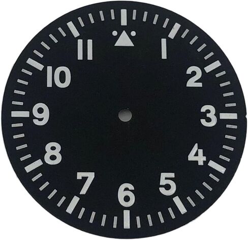 35.5mm Dial Green Luminous Watch Parts Fit for NH35 NH36 for Miyota8205/8215/821A for Mingzhu 2813/3804 Movement Nicely in Saudi Arabia