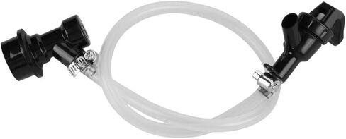 مجموعة صنبور الحفلات الفاخرة من Beer Line مع فصل قفل الكرة لبرميل كورنيليوس، أنابيب شفافة عالية الجودة أساسية للحفلات الخارجية والنزهات خيارات 50 سم 100 سم (100 سم/48 بوصة) in Kuwait