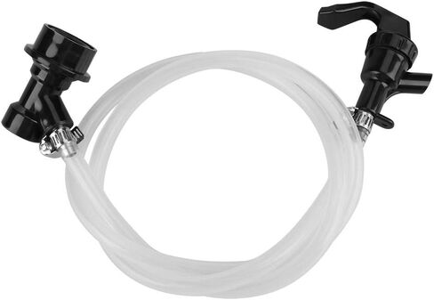 Premium Beer Line Party Tap Kit with Ball Lock Disconnect for Cornelius Keg High Quality Transparent Tubing Essential for Outdoor Parties and Picnics 50cm 100cm Options (100 cm/48 inch) in Saudi Arabia