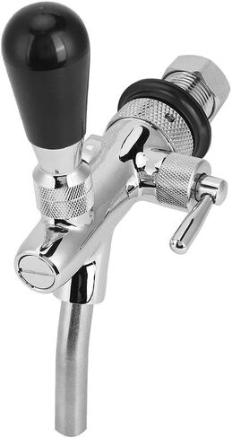DEWIN Beer Faucet - Adjustable Beer Tap G5/8in Thread Beer Tap Faucet Adjustable Liquid Dispenser Homebrewing Tool with Quick Connector in Saudi Arabia