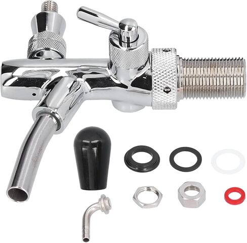 Premium Beer Tap Keg Faucet Brass Stainless Steel Commercial Grade Adjustable Flow Draft Beer Dispenser with G5/8 Thread for Bars Restaurants Home Use in Saudi Arabia