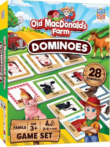 MasterPieces Kids Games - Sesame Street Picture Dominoes - Game for Kids and Family in Saudi Arabia