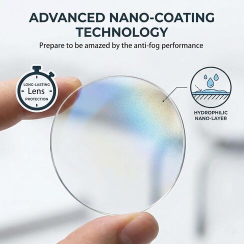Anti-Fog Lens Wipes - 160 Count Individually Wrapped | Pre-Moistened Defogger Towelettes for Glasses, Goggles, Face Shields & Helmets | Streak-Free Formula in Kuwait