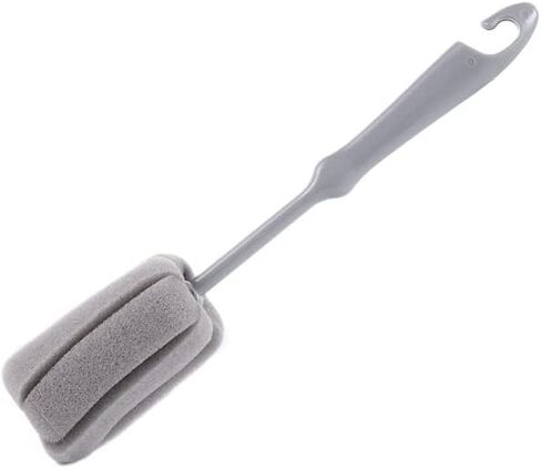 Cup Brush Long Handle PP Kitchen Gadgets Bar Tool Home Mug Sponge Cleaning Tools(Short Handle) in Saudi Arabia